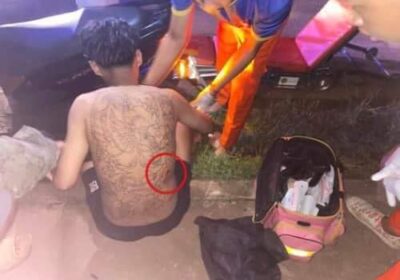ມີຄົນຖືກລູກຫລົງ ຢູ່ຮ້ານກິນດື່ມ ເຂດບ້ານພະຂາວ ເມືອງໄຊທານີ ນະຄອນຫລວງ
