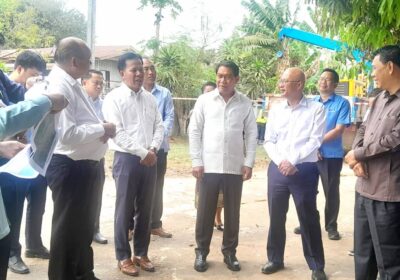 ລັດຖະມົນຕີ ແລະ ເຈົ້າຄອງ ຕິດຕາມສະຖານີສູບນໍ້າເພື່ອເລັ່ງແກ້ໄຂ ບັນຫານໍ້າປະປາບໍ່ພໍໃຊ້ໃນນະຄອນຫລວງວຽງຈັນ