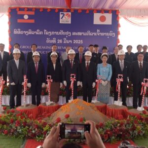 ວາງສີລາລຶກໂຄງການປັບປຸງສະໜາມກິລາເຈົ້າອານຸວົງ ມູນຄ່າ 4,171,000,000 ເຢັນ  - WhatsApp Image 2025 03 26 at 15 - Laophattananews